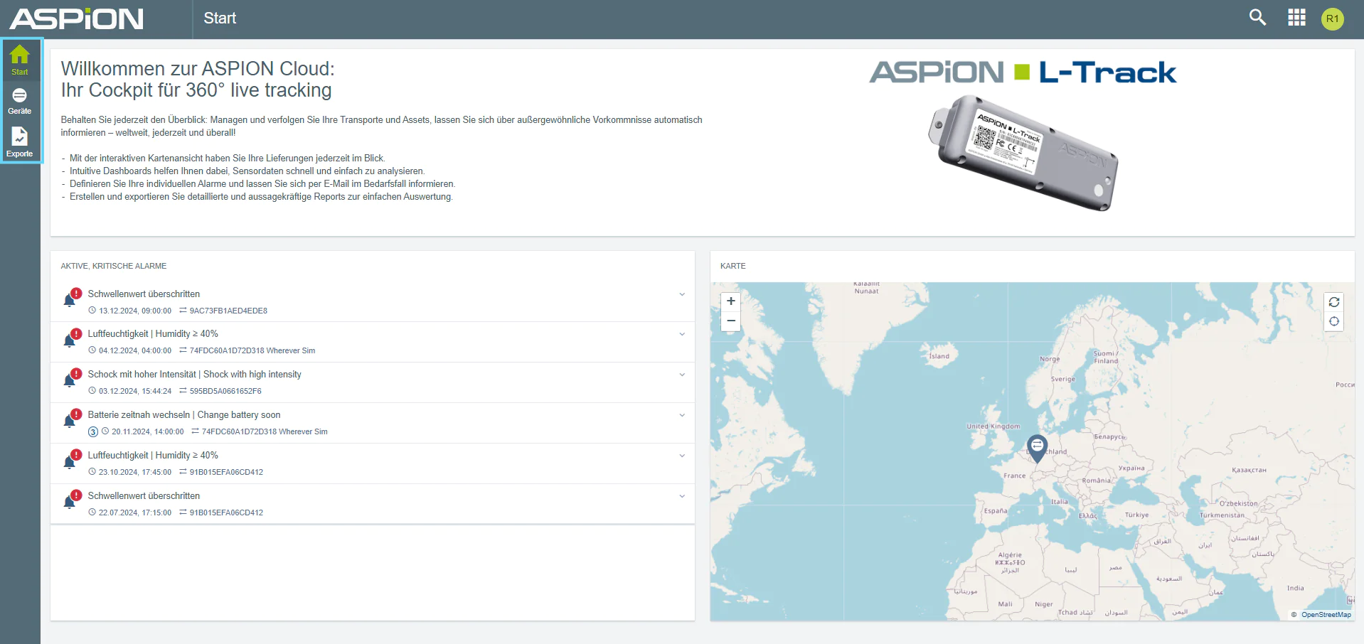 ASPION IoT Plattform